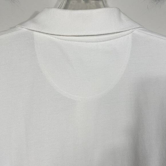 Porsche Drivers Selection Polo Shirt Mens 2XL XXL White Preppy Luxury Car Racing - Picture 7 of 10